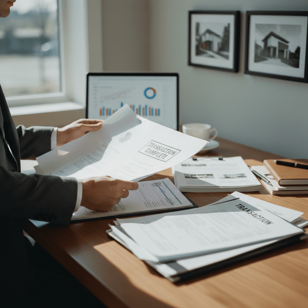 Student reviewing real estate course materials and practice exams online